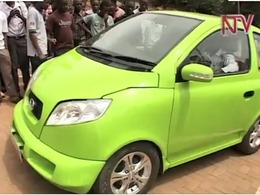 Le premier véhicule électrique ougandais construit par des étudiants