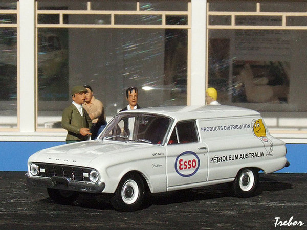 1/43ème - FORD XK Falcon panel van