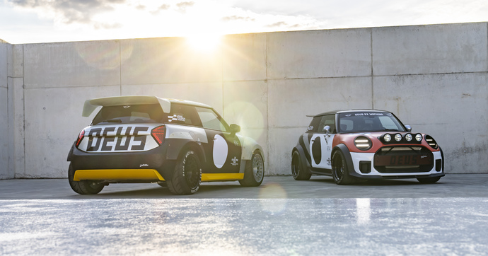 Les Mini JCW Deus Ex Machina n'ont rien à voir avec la Renault 5 Turbo 3E