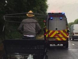 Angleterre : un Français se retrouve sur une autoroute... en tricyle