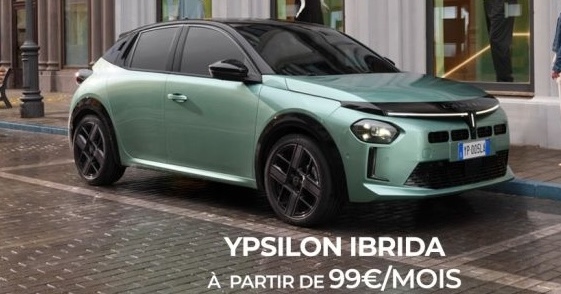 Lancia invente le "leasing hybride" à 99€ par mois et ce n'est pas une arnaque