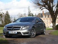 Essai - Mercedes CLS Shooting Brake 63 AMG : breakfast