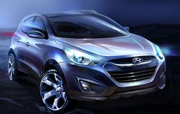 Hyundai tease son nouveau ix35