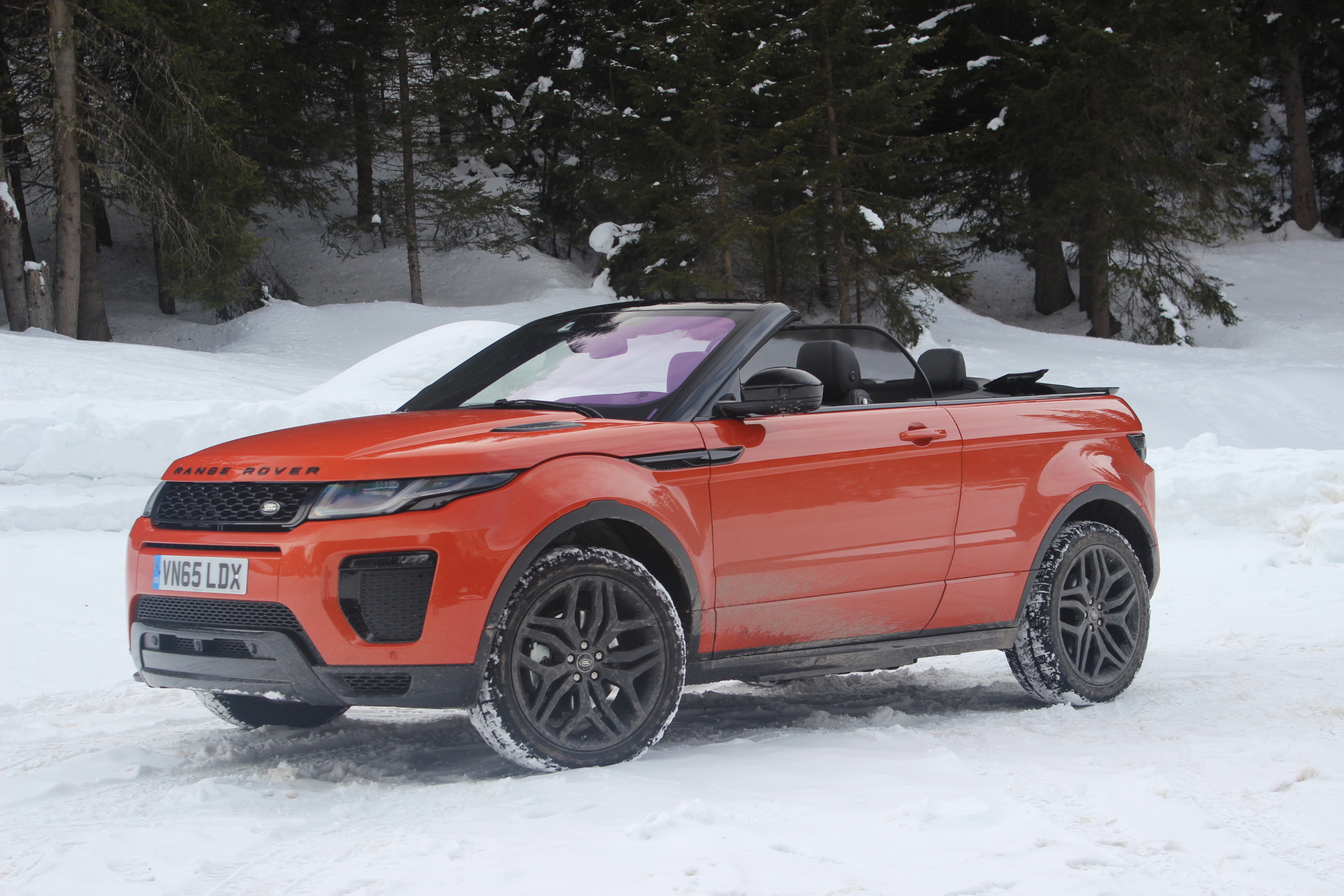 Range Rover Cabreole Range Rover Evoque Cabriolet : en avant-première, les photos de l'essai