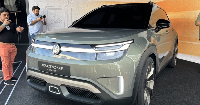 Avec le ID.Cross concept, Volkswagen dévoile son futur SUV électrique au salon de Munich