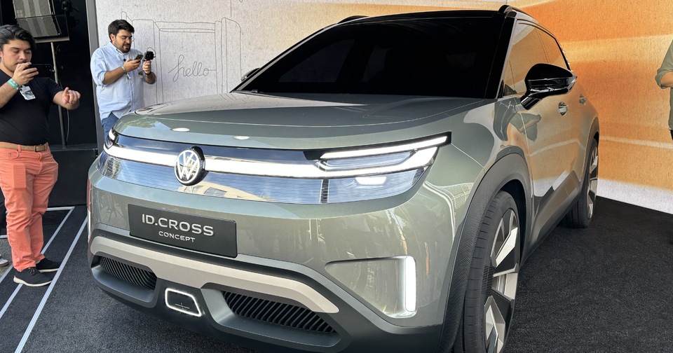 Avec le ID.Cross concept, Volkswagen dévoile son futur SUV électrique au salon de Munich