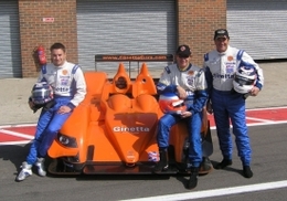 LMS - Nigel Mansell aux 1000 km de Silverstone sur la Ginetta-Zytek LNT