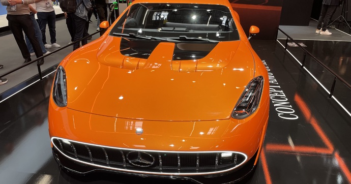 Si la Mercedes-AMG XX tient ses promesses électriques, ça va faire mal - En direct du salon de Munich 2025