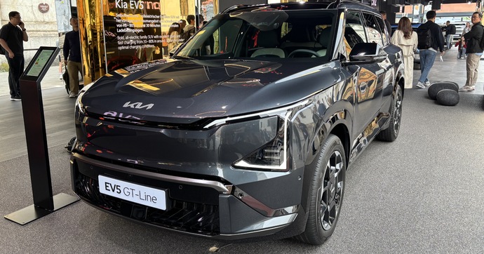 Avec son EV5, Kia dévoile au salon de Munich un nouveau SUV électrique