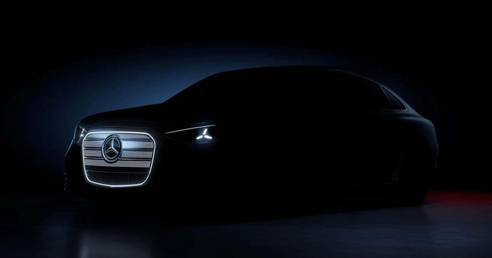 La Mercedes Classe C électrique est très fière de sa calandre - En direct du salon de Munich 2025