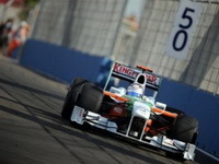 F1: GP d'Europe, Libres 3: Sutil réalise le meilleur temps !