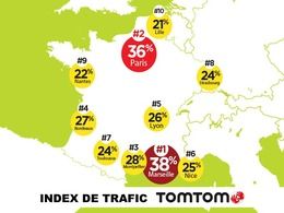 Marseille, ville la plus embouteillée de France en 2015