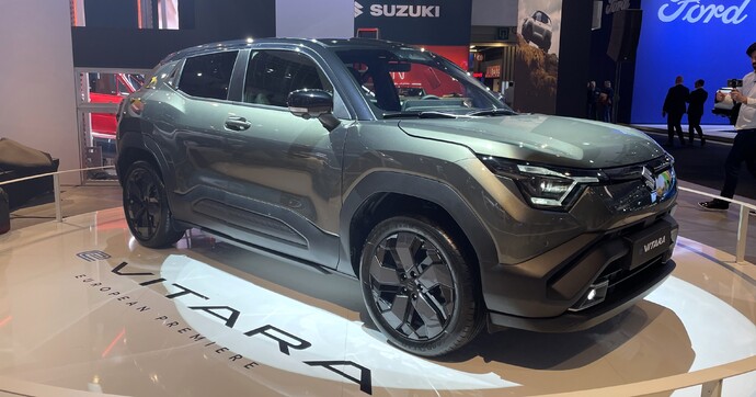 Venez découvrir le e-Vitara sur le stand Suzuki du Salon de Lyon 2025
