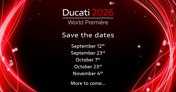 Les nouveautés Ducati 2026 arrivent !