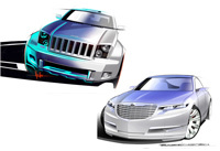 Chrysler Nassau et Jeep Trailhawk à Détroit