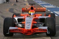L'écurie Spyker MF1 Racing s'abstient