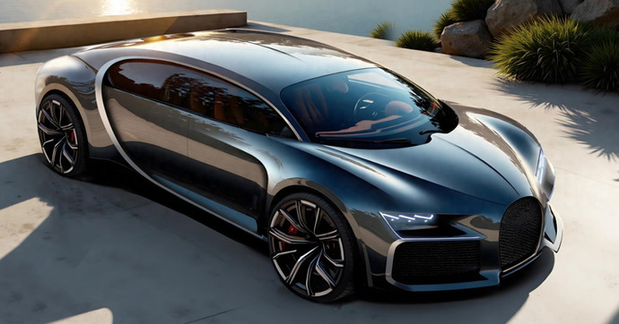 Ce fabricant d'aspirateurs chinois va-t-il oser lancer cette copie de Bugatti Chiron ?