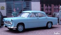 Miniature Norev Simca Trianon 1/43 - Châssis Métal, 1955 (Bon état, Occasion)