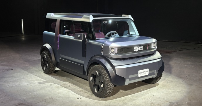 Dacia se lance dans la Kei Car avec le Hipster