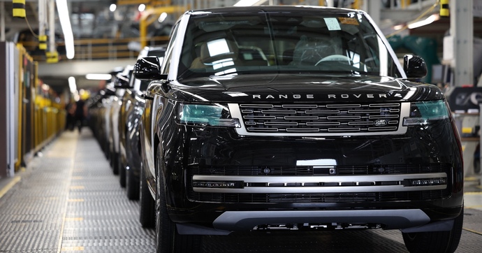 Jaguar-Land Rover ne peut plus construire de voitures !
