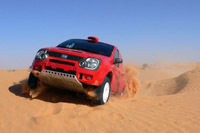 Dakar 2007: premières photos de la Panda