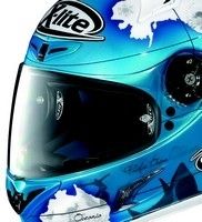Toute l’histoire de Checa sur son casque…