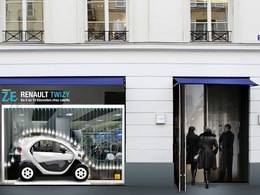 La Renault Twizy sera chez Colette du 5 au 10 décembre