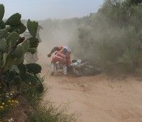 Rallye de Tunisie: étape n°2, Coma aux commandes.