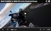 Quand une BMW R1200 GS provoque une S1000 RR HP4... (vidéo)