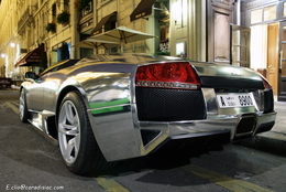 Photos du jour : Lamborghini Murcielago Roadster Chromée