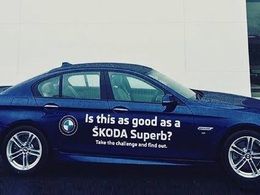 Skoda : un concessionnaire offre l'opportunité de comparer sa Superb à une BMW Série 5