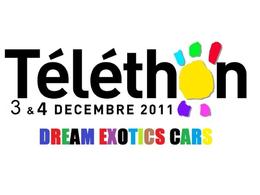 Téléthon 2011: Dream Exotics Cars sort l'artillerie lourde à St-Fargeau Ponthierry !
