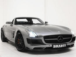 Mercedes SLS AMG by Brabus, 611 chevaux à découvert