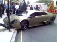 La vidéo du jour : une Lamborghini Murciélago LP640 honteusement crashée !!!