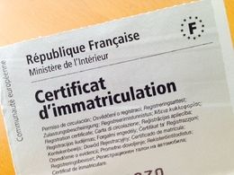 Certificat d'immatriculation : on peut désormais connaître son coût exact en ligne
