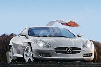 Future Mercedes SLC: à portes papillon