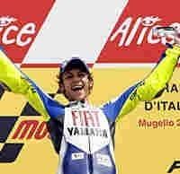 Moto GP: Italie: Le podium: 1 Rossi.