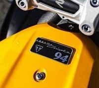 Triumph Speed 94 et Speed 94 R: séries spéciales façon hommage