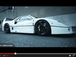 Ferrari F40 modifiée par Liberty Walk : un sacrilège ?