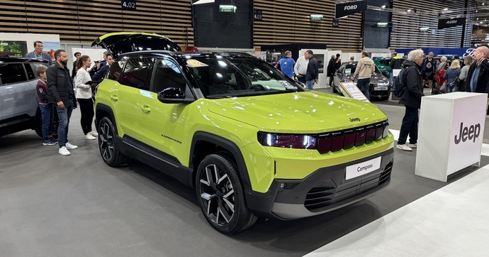 Le Jeep Compass en vedette au Salon de Lyon