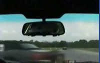 Vidéo : Régis tente un dépassement par la droite..