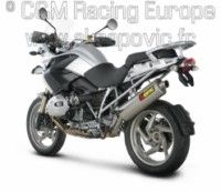Les BMW R 1200 GS 2010 équipées par Akrapovic
