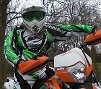 Audrey Rossat de retour sur une KTM