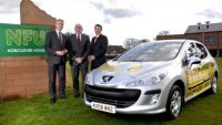 Royaume-Uni : l'Union Nationale des Fermiers opte pour une Peugeot 308 au biodiesel