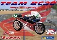 24h du Mans 2010 - Team RC30 : Ils ont besoin d'un cuisto !!