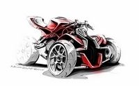 La Desmosedici à trois roues de Nicolas Petit...