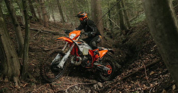 KTM présente sa moto d’enduro la plus extrême