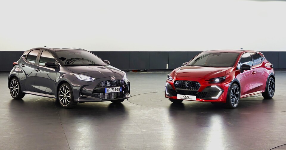 Renault Clio 6 contre Toyota Yaris : la star contre l’outsider, le match en statique