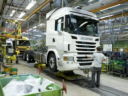 (Actu de l'éco #106) Scania fier de fabriquer des véhicules en France...