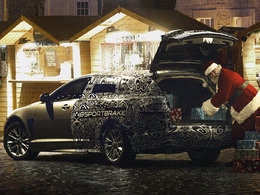 Une Jaguar XF Sportbrake pour le Père Noël